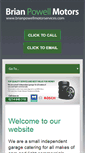 Mobile Screenshot of brianpowellmotorservices.com